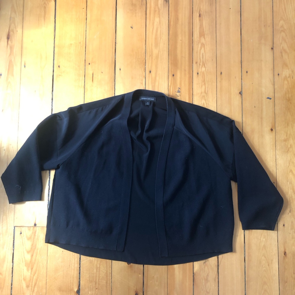 Banana Republic Black Medium Women's Cardigan